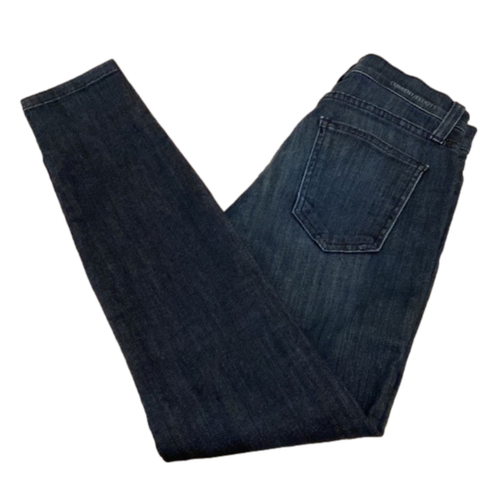 Current Elliott Navy Blue Skinny Jeans. Size 24. Worn Once. Fast Shipping